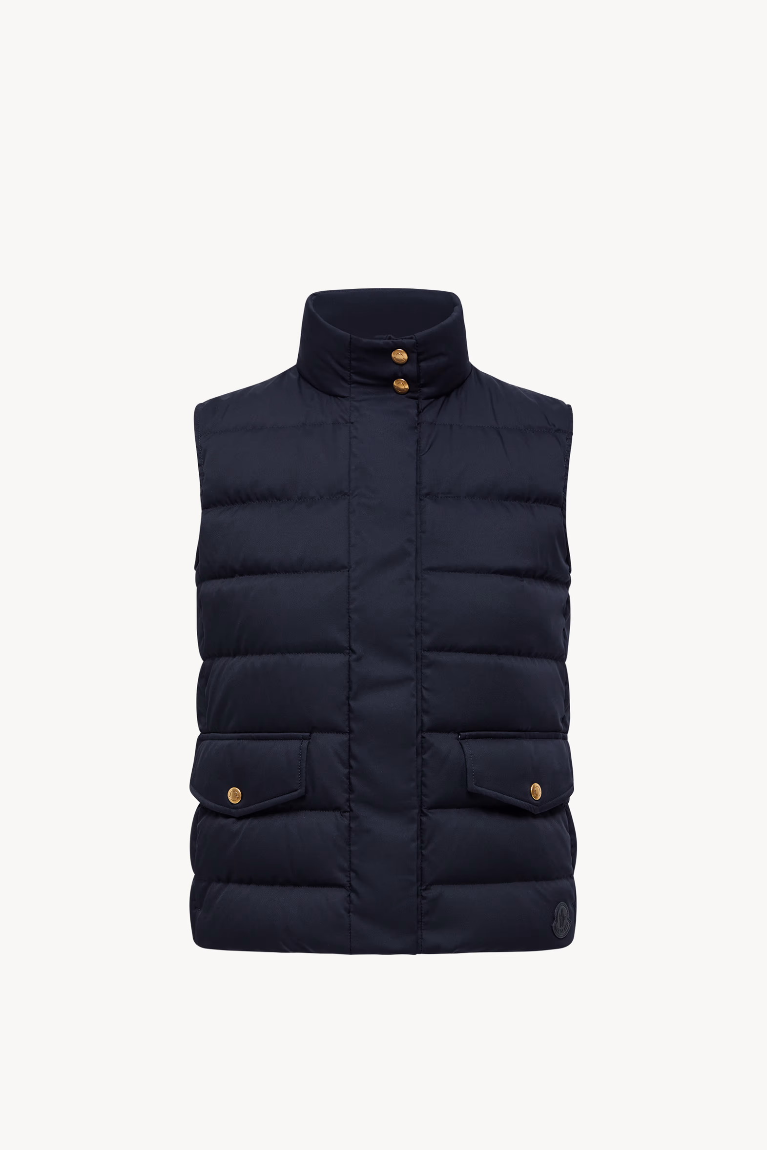 Besset Down Vest Women Navy Blue Moncler 2